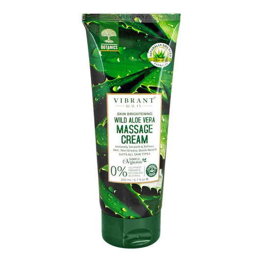 Vibrant Beauty Skin Brightening Aloe Vera Massage Cream – 200ml