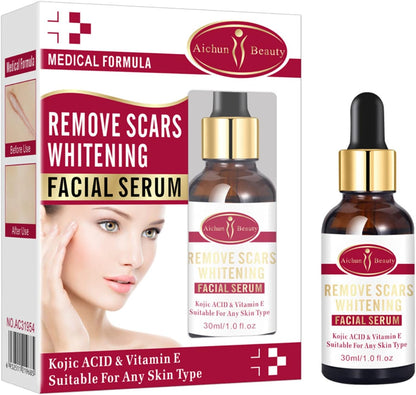 Aichun Beauty Scar Removal Facial Serum – Kojic Acid & Vitamin E (30ml)