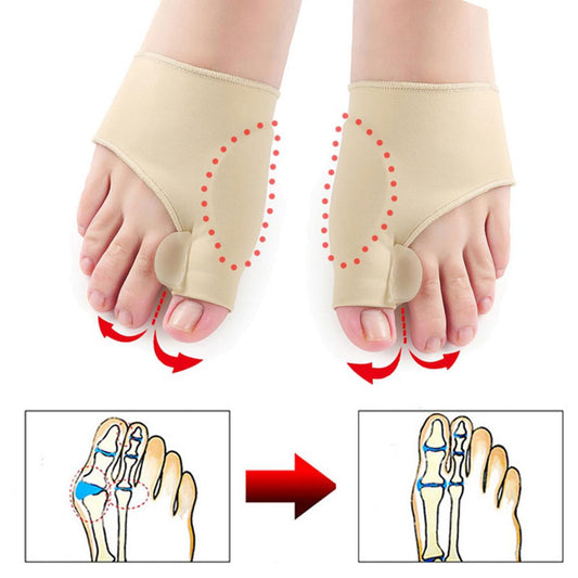 Smart Care Bunion Support Foot Mate Correction Socks & Toe Separator for Feet Care