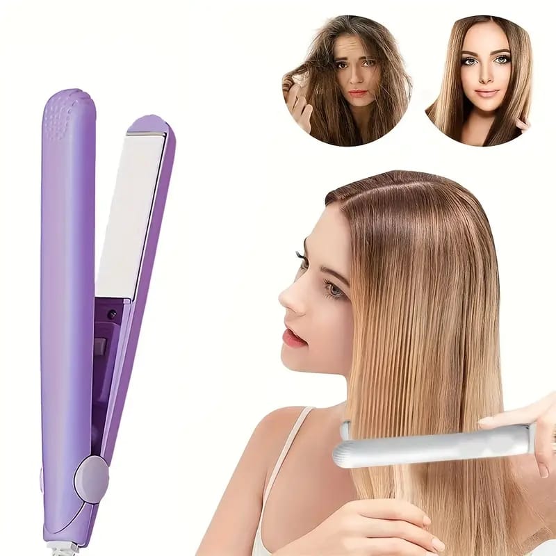 Mini Portable Hair Straightener – Compact & Travel-Friendly Flat Iron