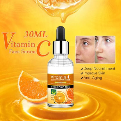 Disaar Vitamin C Hyaluronic Acid Serum – Anti-Aging & Skin Brightening (30ml)